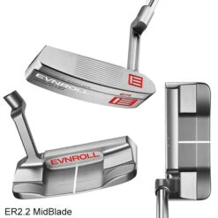 Evnroll Classic Series Blade Silver Satin Finish Putters -PureStrike Golf Shop EVN0011e