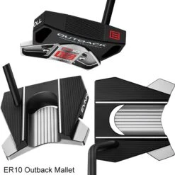 Evnroll Classic Series Mallet Silver Satin Finish Putters -PureStrike Golf Shop EVN0012e